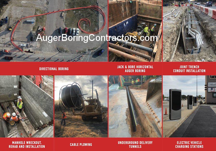 auger boring contractors